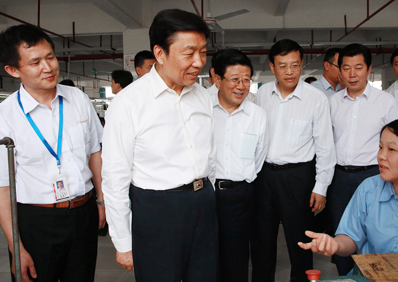 李源潮在qyh球友会官网-相信品牌力量调研纪实