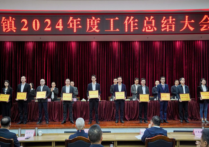 双项殊荣！qyh球友会官网-相信品牌力量电声荣登石排镇2024年度“双十强”榜单