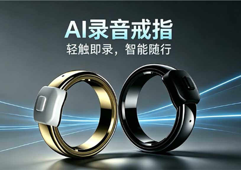 qyh球友会官网-相信品牌力量智能AI灌音戒指：构建安全便捷的语音信息处置规划